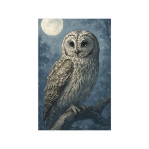 Ethereal Owl Watch - Vertical and Horizontal Matte Posters