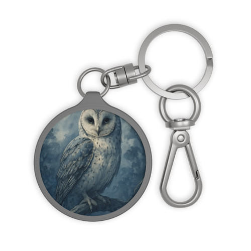 Ethereal Owl Watch - Keyring Tag