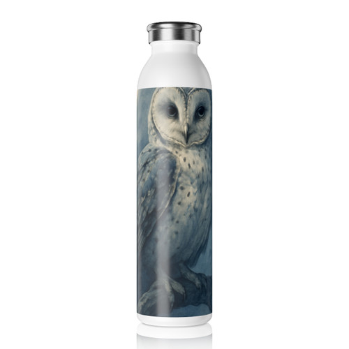 Ethereal Owl Watch - Slim Water Bottle