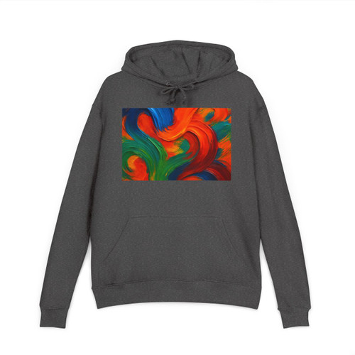 Whimsical Brushstrokes - Unisex French Terry Hoodie
