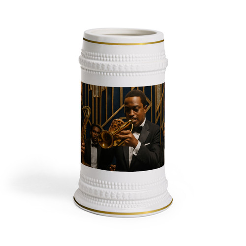 Gilded Jazz Nights - Stein Mug