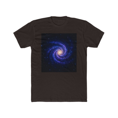 Galactic Embrace - Unisex Cotton Crew Tee Galactic Embrace - Unisex Cotton Crew Tee