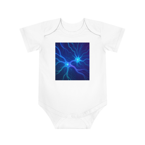 Neural Dreamscape - Baby Short Sleeve Bodysuit