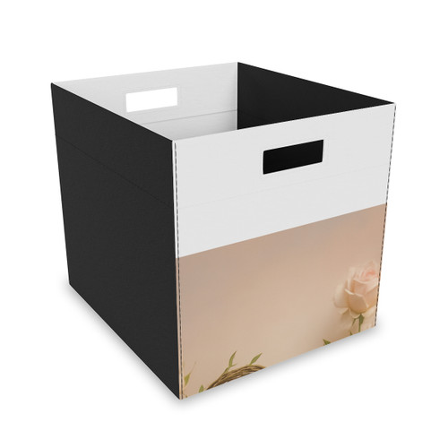Eternal Love Blooms - Felt Storage Box