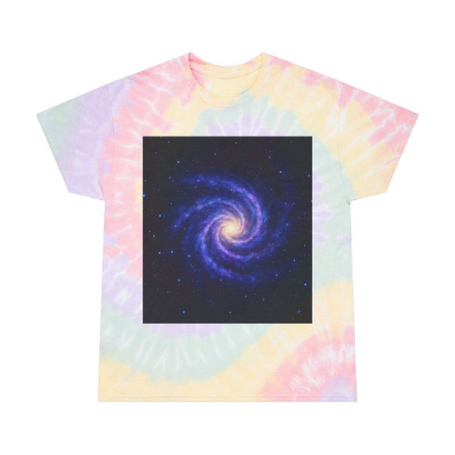 Galactic Embrace - Tie-Dye Tee, Spiral Galactic Embrace - Tie-Dye Tee, Spiral