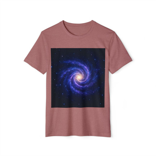 Galactic Embrace - Unisex Recycled Organic T-Shirt Galactic Embrace - Unisex Recycled Organic T-Shirt
