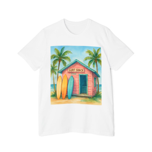 Vintage Surf Shack - USA-Made Unisex Short-Sleeve Jersey T-Shirt