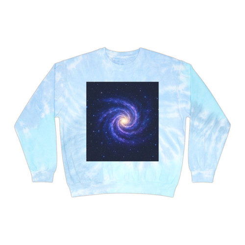 Galactic Embrace - Unisex Tie-Dye Sweatshirt Galactic Embrace - Unisex Tie-Dye Sweatshirt