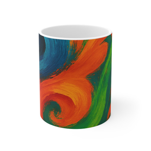 Whimsical Brushstrokes - Ceramic Mugs (11oz\15oz\20oz)