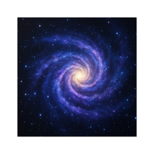 Galactic Embrace - Square Stickers, Indoor\Outdoor
