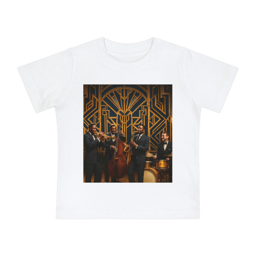Gilded Jazz Nights - Baby Short Sleeve T-Shirt