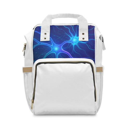 Neural Dreamscape - Multifunctional Diaper Backpack Neural Dreamscape - Multifunctional Diaper Backpack