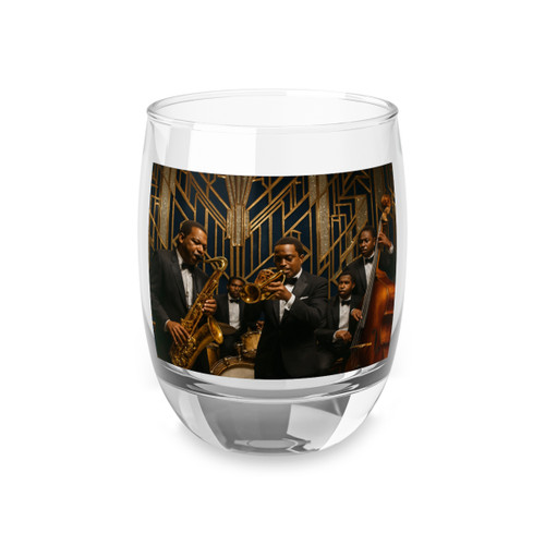 Gilded Jazz Nights - Whiskey Glass