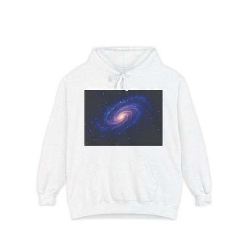 Galactic Embrace - Unisex Garment-Dyed Hoodie Galactic Embrace - Unisex Garment-Dyed Hoodie