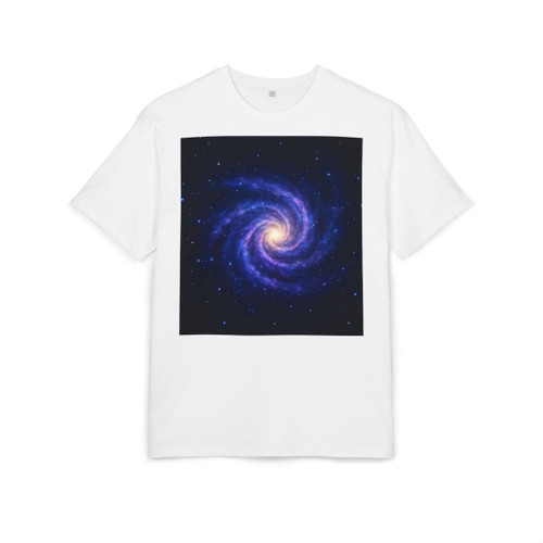 Galactic Embrace - Unisex Heavy Oversize Tee Galactic Embrace - Unisex Heavy Oversize Tee