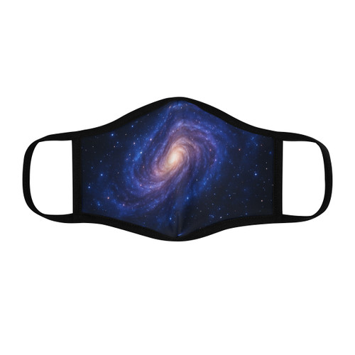 Galactic Embrace - Fitted Polyester Face Mask Galactic Embrace - Fitted Polyester Face Mask