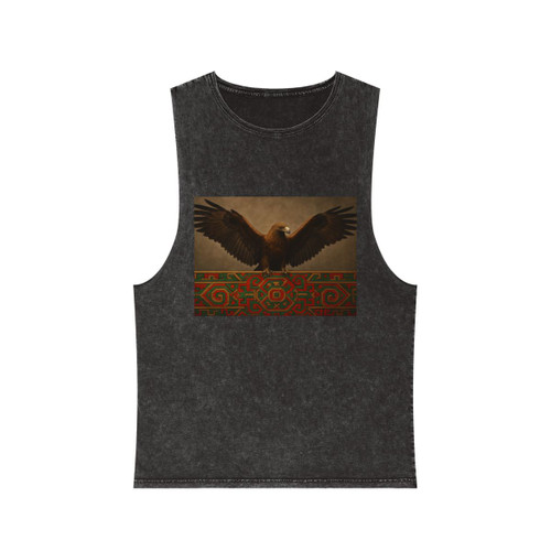 Eagle Warrior Spirit - Unisex Stonewash Tank Top