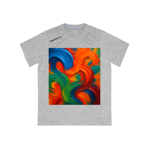 Whimsical Brushstrokes - Men's Sports T-shirt