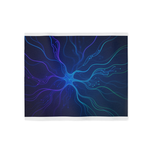 Neural Dreamscape - Sweatshirt Blanket