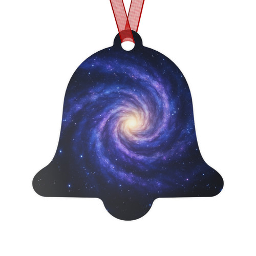 Galactic Embrace - Metal Ornaments