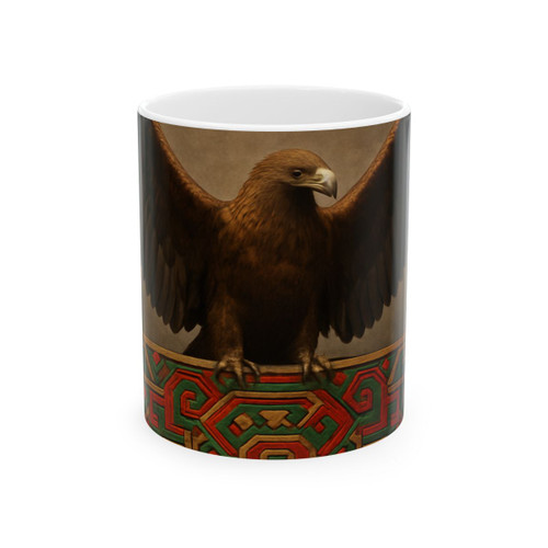 Eagle Warrior Spirit - Ceramic Mug, (11oz, 15oz)
