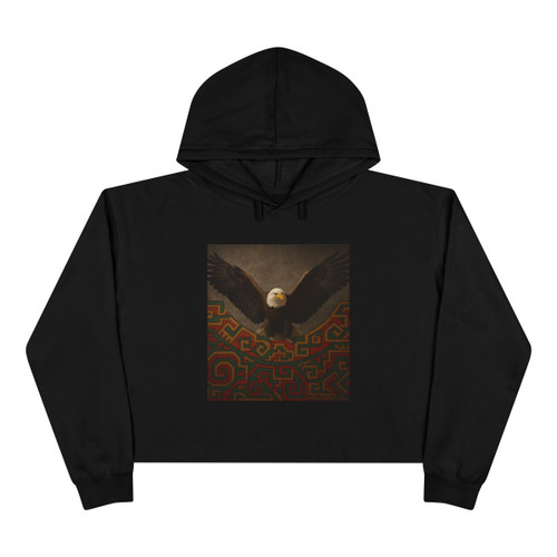 Eagle Warrior Spirit - Crop Hoodie