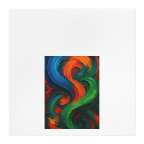 Whimsical Brushstrokes - Tea Towel