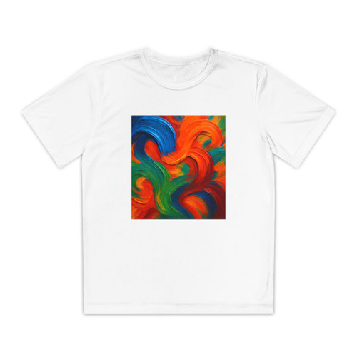 Whimsical Brushstrokes - Youth Competitor Tee Whimsical Brushstrokes - Youth Competitor Tee