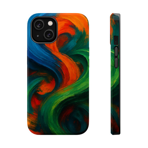 Whimsical Brushstrokes - Magnetic Impact-Resistant Cases