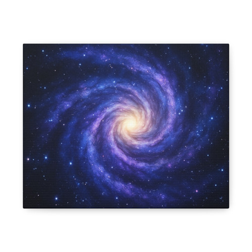 Galactic Embrace - Stretched Canvas