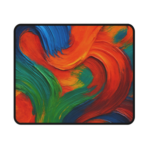 Whimsical Brushstrokes - Non-Slip Gaming Mouse Pad
