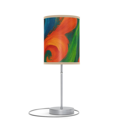 Whimsical Brushstrokes - Lamp on a Stand, US|CA plug Whimsical Brushstrokes - Lamp on a Stand, US|CA plug