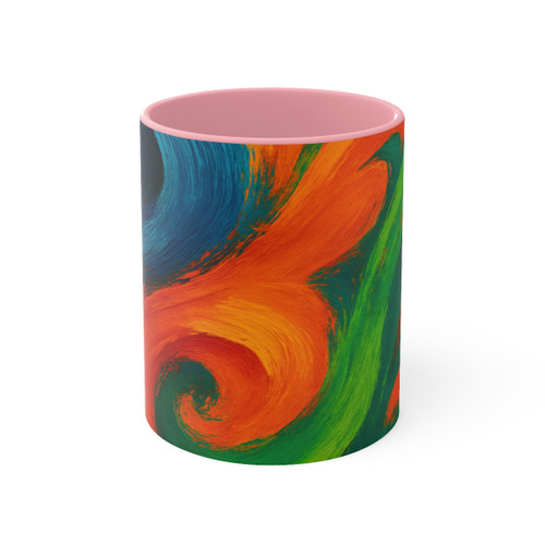 Whimsical Brushstrokes - Accent Mugs