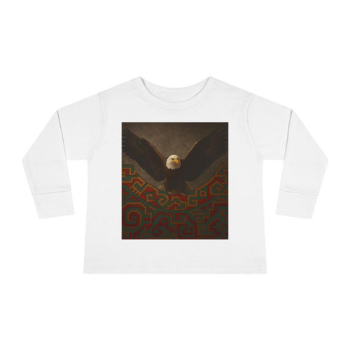 Eagle Warrior Spirit - Toddler Long Sleeve Tee