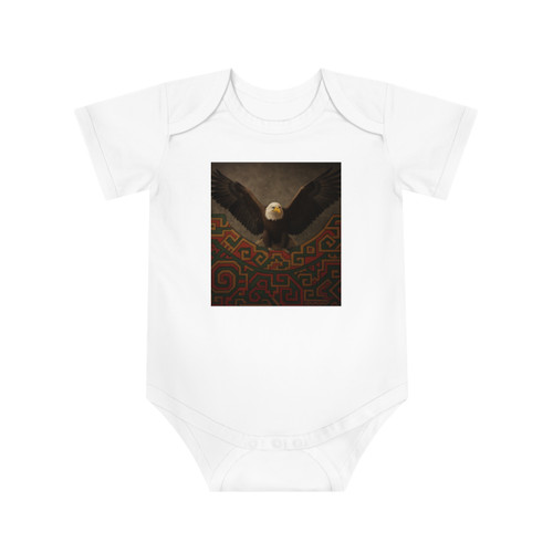 Eagle Warrior Spirit - Baby Short Sleeve Bodysuit