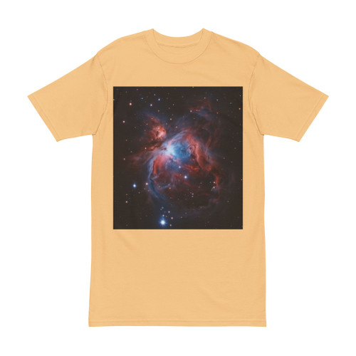Celestial Symphony of the Orion Nebula - Men's Heavyweight Tee