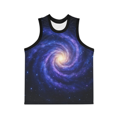 Galactic Embrace - Unisex Basketball Jersey (AOP) Galactic Embrace - Unisex Basketball Jersey (AOP)
