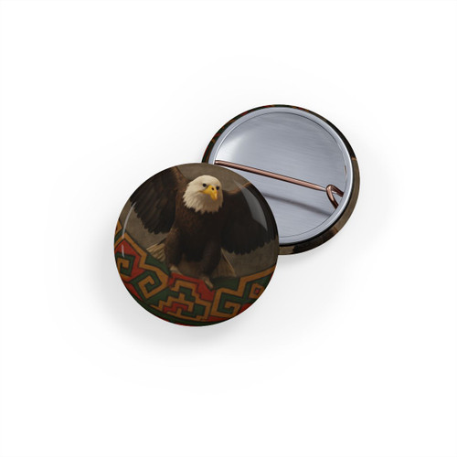 Eagle Warrior Spirit - Round Pins