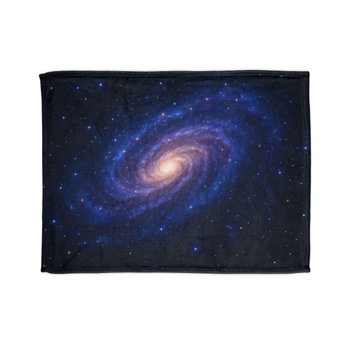 Galactic Embrace - Soft Polyester Blanket