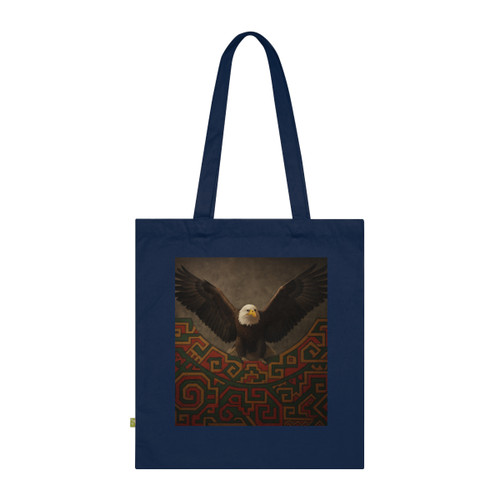 Eagle Warrior Spirit - Organic Cotton Tote Bag