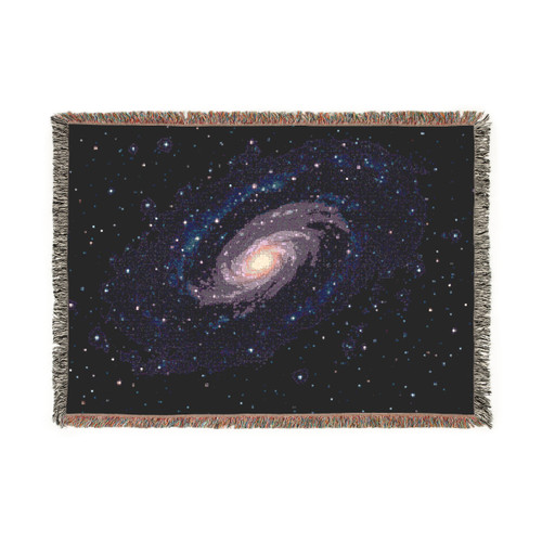 Galactic Embrace - Woven Blanket