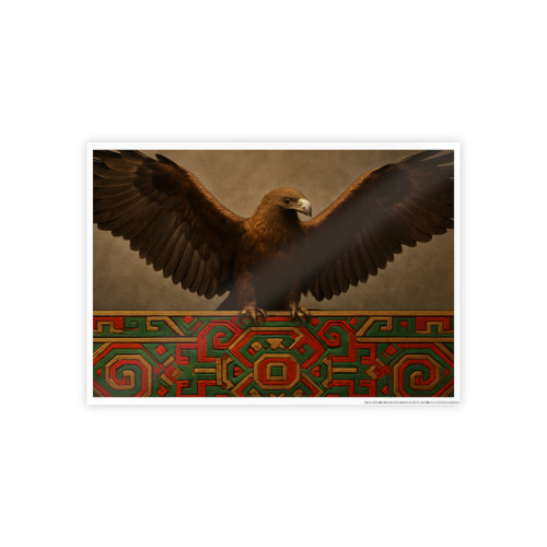 Eagle Warrior Spirit - Gloss Posters