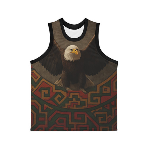 Eagle Warrior Spirit - Unisex Basketball Jersey (AOP)