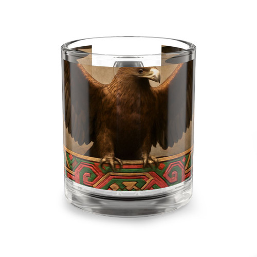 Eagle Warrior Spirit - Glass Mug, 10oz