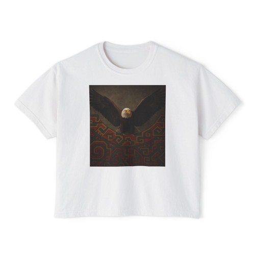 Eagle Warrior Spirit - Women's Boxy Tee
