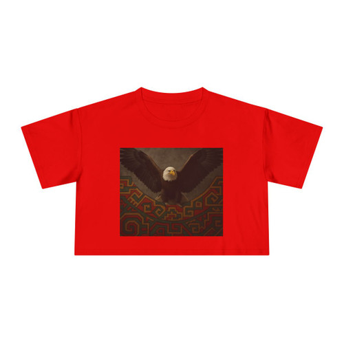 Eagle Warrior Spirit - Women's Crop Tee