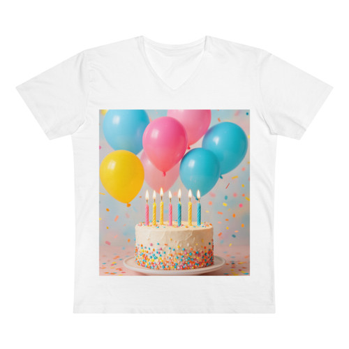 Joyful Birthday Bash - Men’s Presenter V-neck