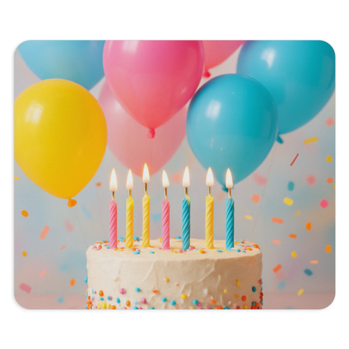 Joyful Birthday Bash - Mouse Pad 