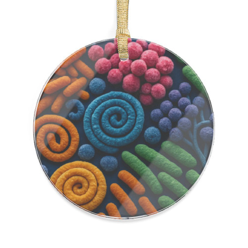 Microbial Cosmos - Acrylic Ornaments