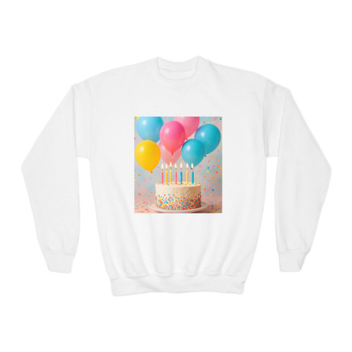Joyful Birthday Bash - Youth Crewneck Sweatshirt